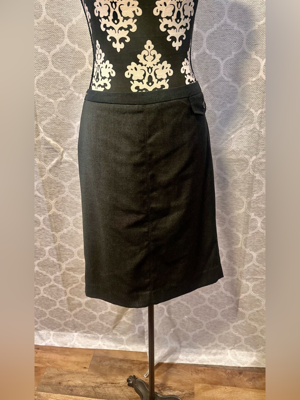 Gap Factory Charcoal Grey Professional Business Pencil Skirt size 12